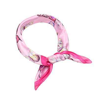 Pañuelo Cuadrado Estampado Mariposas - Accesorio de Moda Elegante para Mujer - Image 10