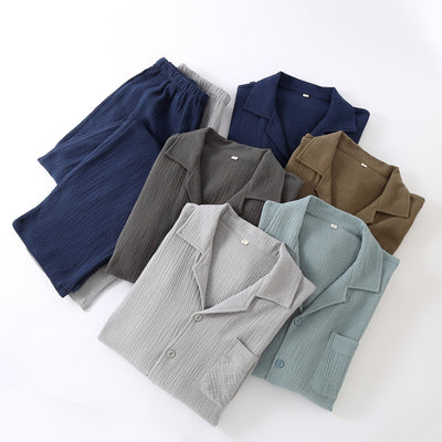 Pijama Holgado Plus Size para Hombre con Mangas Largas - Image 6