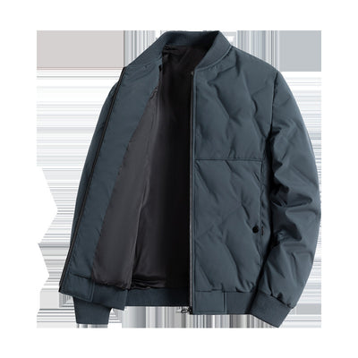 Chaqueta Acolchada Hombre Cuello Alto - Calidez y Estilo - Image 8