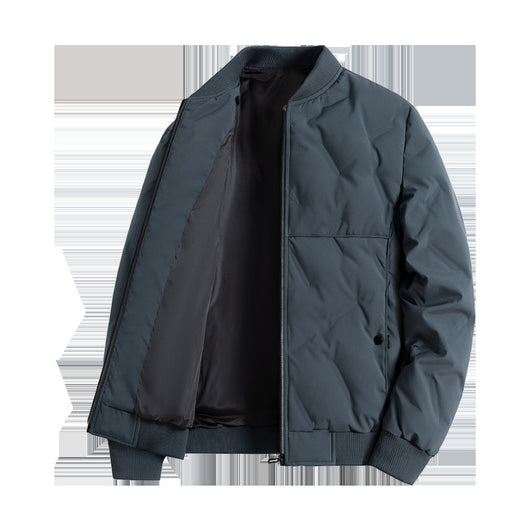 Chaqueta Acolchada Hombre Cuello Alto - Calidez y Estilo - Image 8