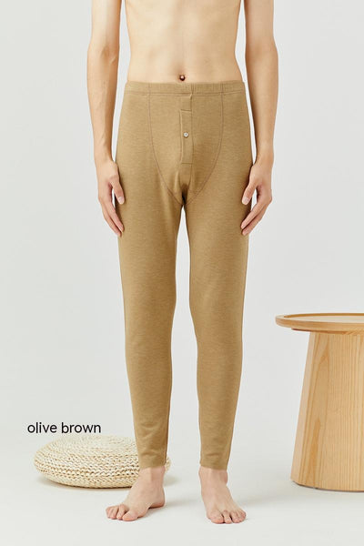 Pantalones Cálidos de Cachemira para Hombre con Forro de Terciopelo - Image 3