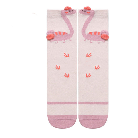 Calcetines Antideslizantes 3D para Bebés y Niños Pequeños sin Talón
