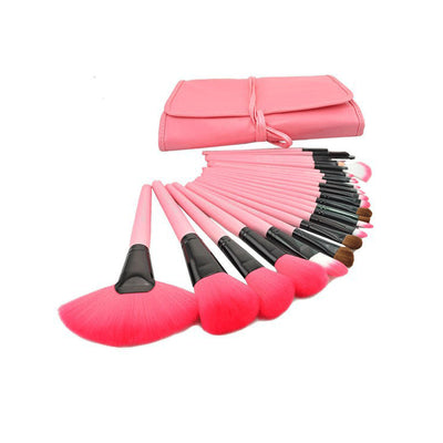 Set Completo de 24 Brochas de Maquillaje Profesional con Cerdas Naturales - Image 9