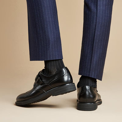 Zapatos de Cuero Grabado Oxford para Hombre - Calzado Formal Ejecutivo - Image 22