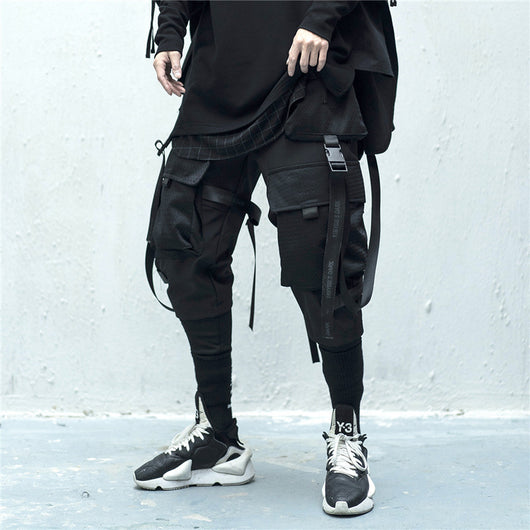 Pantalones Cortos Funcionales Hip Hop Urbano - Image 15