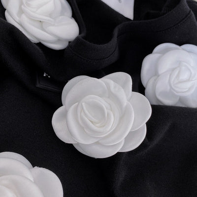 Camiseta Corta Casual Elegante con Contraste Sofisticado - Image 10
