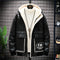Chaqueta Acolchada Slim Fit Estilo Coreano para Hombre