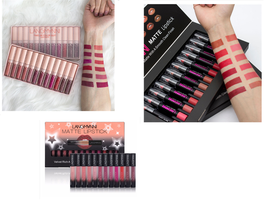 Set de Labiales Mate Aterciopelados Resistentes al Agua de Larga Duración - Image 16