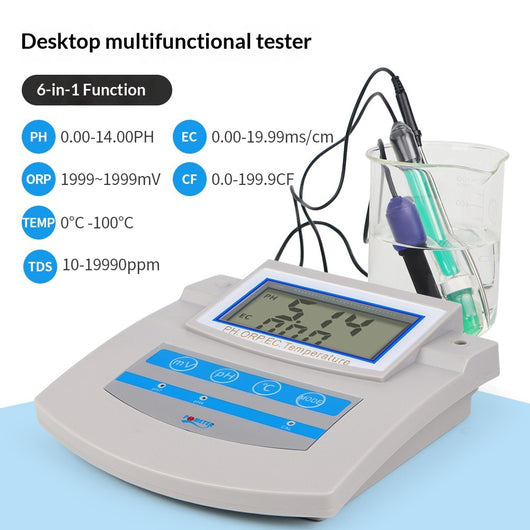 Medidor Digital 6 en 1 para Análisis de Calidad del Agua con Pantalla LCD - Image 10