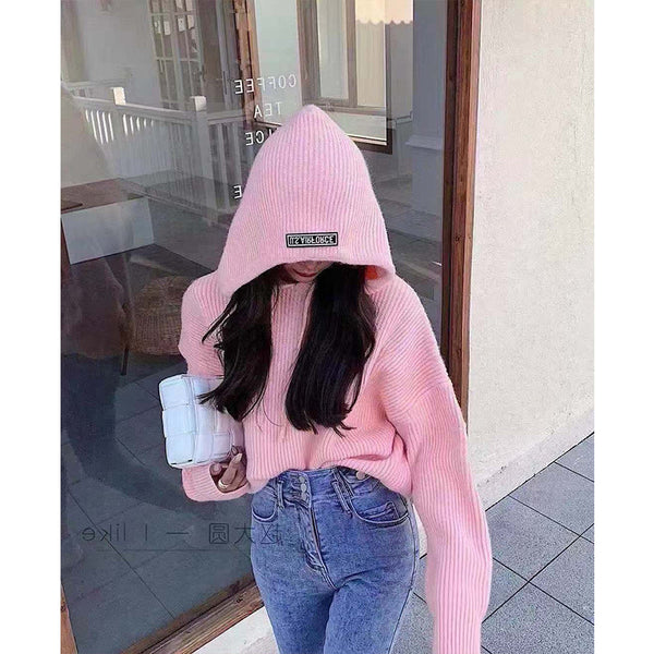 Suéter Hoodie Oversize Colores Vibrantes Primavera