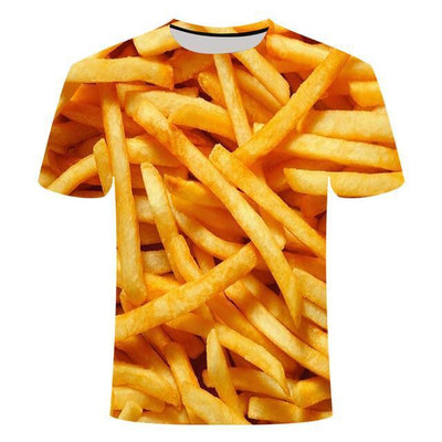 Playera Cervecera Estampado 3D Digital Cuello Redondo Manga Corta para Hombre - Image 5