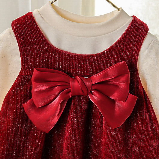 Ropa de Primavera y Otoño para Niñas - Colores Sólidos - Image 26