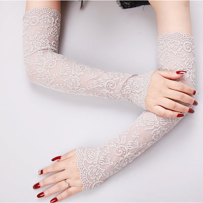 Guantes de Protección Solar y Manga Larga Ice Lace para Conducir - Image 19