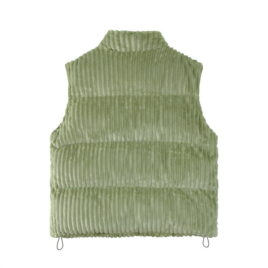 Chaleco Acolchado Polar para Hombre - Abrigo Casual Grueso de Cuello Alto - Image 16