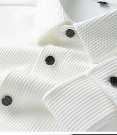 Camisa Blanca Ejecutiva sin Planchado Anti-arrugas - Image 13