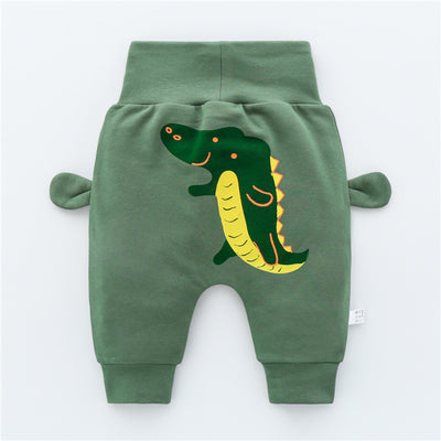 Pantalones Harem Protectores de Cintura Alta para Niñas - Otoño - Image 14