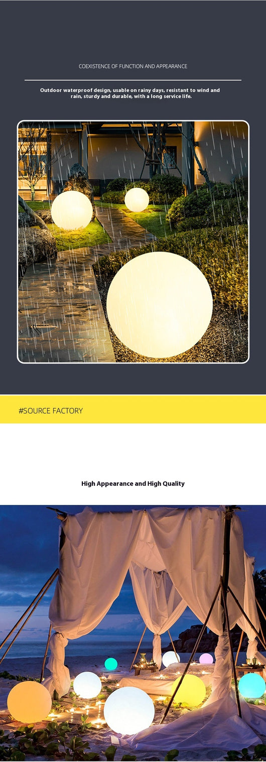 Lámpara Solar Luminosa para Jardín - Esfera Decorativa LED con Energía Renovable - Image 11