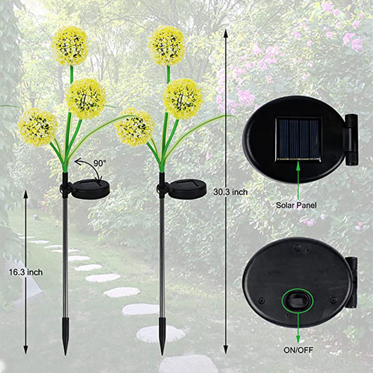 Linterna Solar Diente de León con 3 LED - Image 7