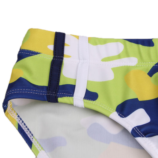 Shorts de Baño Camuflaje Multicolor para Hombre - Image 12