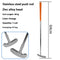 Orange Patterned Handle 64 cm
