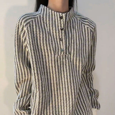 Abrigo Largo para Mujer con Cuello de Pie