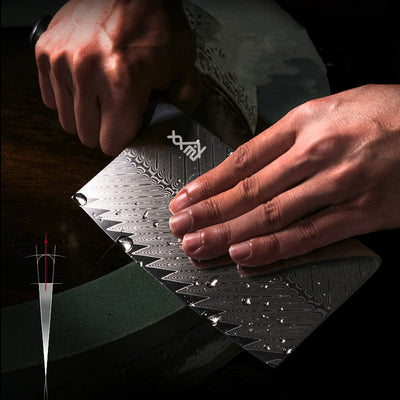 Cuchillo Damasco Profesional para Carnes y Frutas
