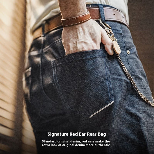 Jeans Rectos Workwear Retro para Hombre - Image 5