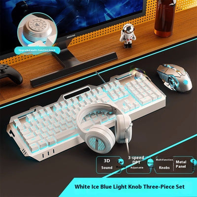Teclado Mecánico Gaming con Perilla de Control Ergonómica - Image 17