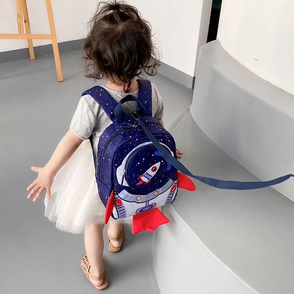 Mochila de Seguridad Infantil con Cuerda de Sujeción para Jardín