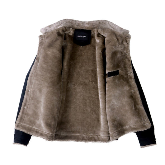 Chaqueta Bomber de Polar Térmica para Hombre - Image 4