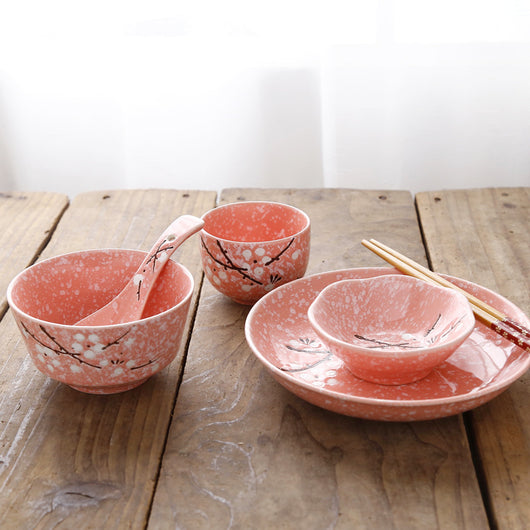 Juego de Comida Japonés 6 Piezas - Bowls de Arroz, Platos de Sabor y Palillos - Image 5