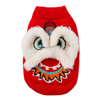Suéter Navideño para Gatos y Mascotas - Abrigo Tejido Cálido para Invierno - Image 13