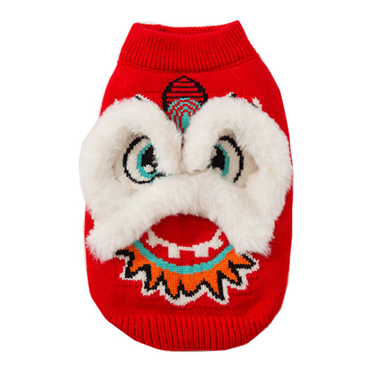 Suéter Navideño para Gatos y Mascotas - Abrigo Tejido Cálido para Invierno - Image 13