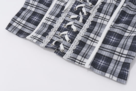 Blusa de Tirantes Vintage Rayas Americanas - Diseño Elegante y Temperamental - Image 8