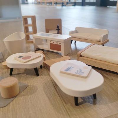Casa de Muñecas Simulada Montable - Sala de Juego Interactiva - Image 4