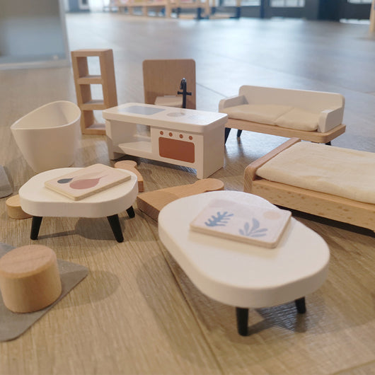 Casa de Muñecas Simulada Montable - Sala de Juego Interactiva - Image 4