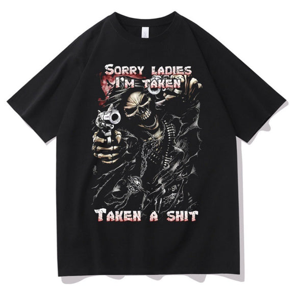 Playera Gráfica Calavera Épica para Hombre