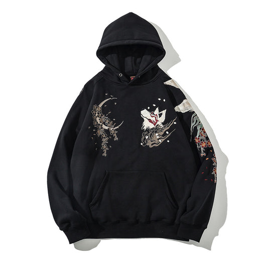 Sudadera Hoodie Hombre Estilo Chino con Bordado Integral - Image 12