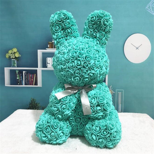 Conejo de Rosas Eternas 45cm - Regalo Romántico para San Valentín, Bodas y Celebraciones - Image 16