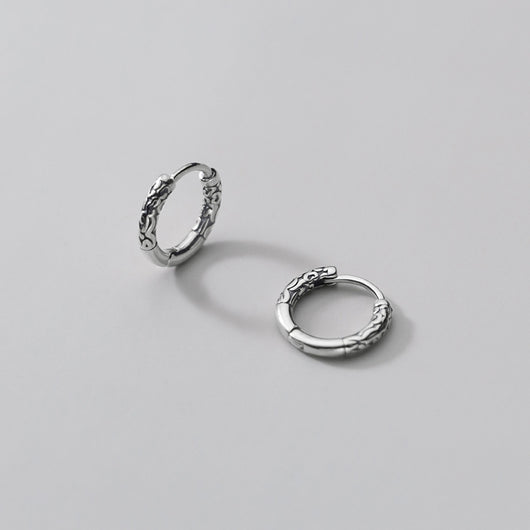 Aretes de Personalidad con Detalle Desgastado - Diseño Minimalista y Atrevido - Image 5