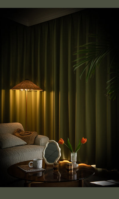 Cortinas Blackout Mira con Lunares de Algodón para Dormitorio - Image 18