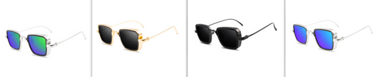 Gafas de Sol Retro para Hombre con Montura Gruesa - Image 14