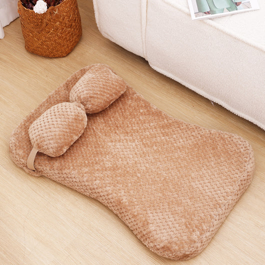 Cama Cómoda para Mascotas con Almohada Extraíble - Colchón Suave para Perros y Gatos - Image 7