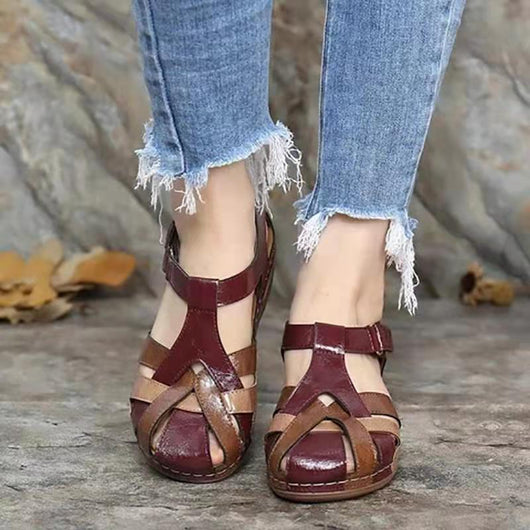 Sandalias Cuña Impermeables Multicolor para Mujer - Image 3