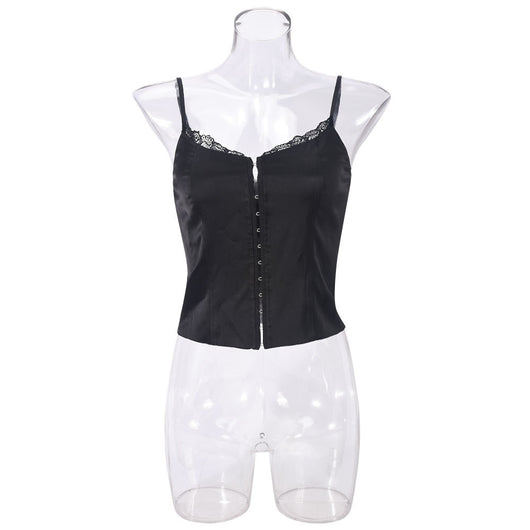 Chaleco Cropped Ajustable con Tirantes Huecos y Diseño Sexy - Image 24