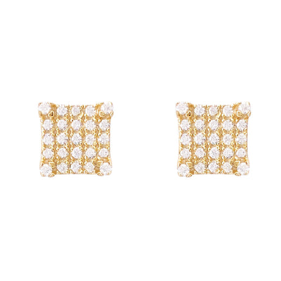 Aretes de Plata con Incrustaciones de Moissanita para Hombre y Mujer - Image 15