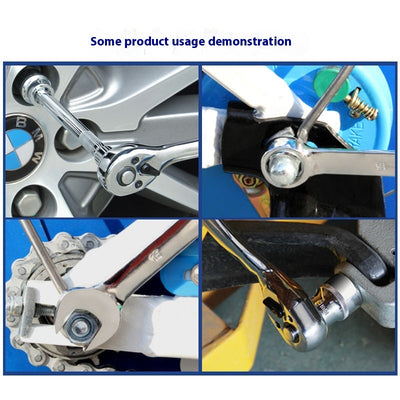 Kit de Herramientas Multifuncional para Reparación Automotriz con Llaves de Tubo - Image 6