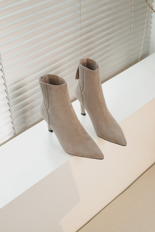 Botines Stiletto Puntiagudos para Mujer - Elegancia y Estilo - Image 17