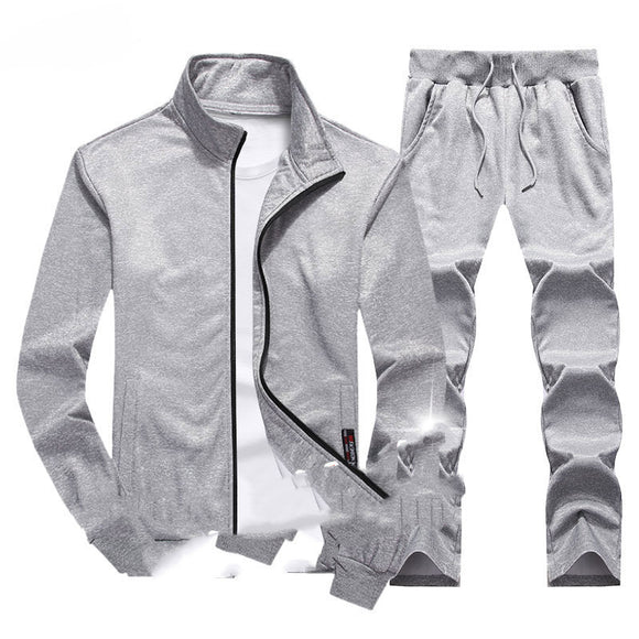 Conjunto Esportivo Plus Size de Duas Peças com Calça Longa