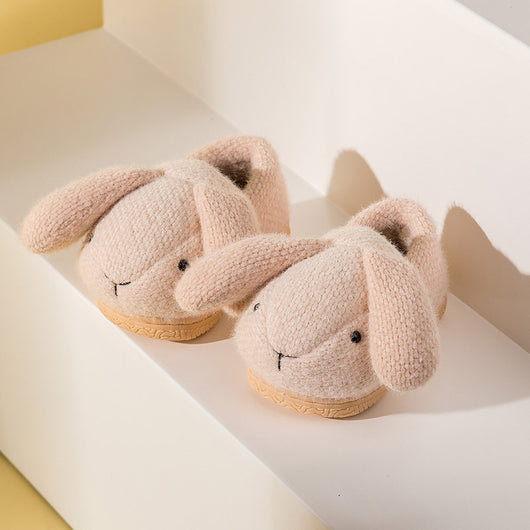 Pantuflas Infantiles de Conejo Invierno Algodón Antideslizantes - Image 9